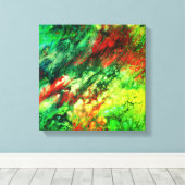 Abstract185 Canvas Afdruk (Insitu (Houten vloer))