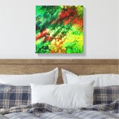 Abstract185 Canvas Afdruk (Insitu (Slaapkamer))