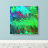 Abstract280 Canvas Afdruk (Insitu (Houten vloer))
