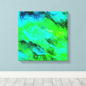 Abstract310 Canvas Afdruk (Insitu (Houten vloer))