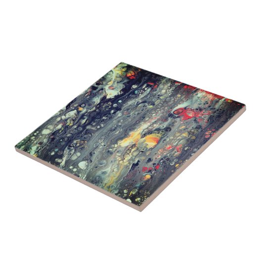 Abstract471 Tegeltje (Zijkant)