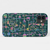Abstract 090112 v5 Case-Mate iPhone case (Achterkant (horizontaal))