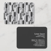 Abstract 100624 - Grijstinten Visitekaartje (Voorkant / Achterkant)