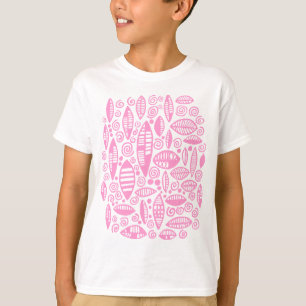Abstract 100813 - Roze T-shirt