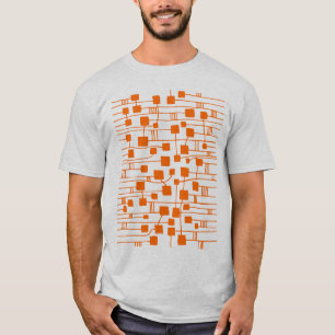Abstract 111211 - Sinaasappel T-shirt