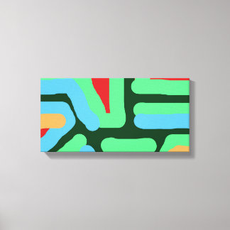 Abstract 12 canvas afdruk