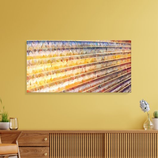 Abstract 14024 canvas afdruk (Insitu (Woonkamer))