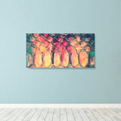 Abstract 14061 canvas afdruk (Insitu (Houten vloer))
