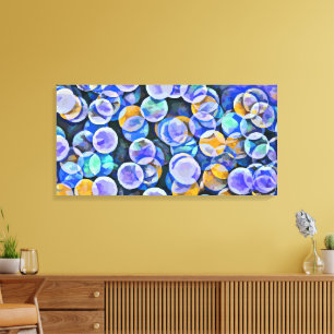 Abstract 14091 canvas afdruk