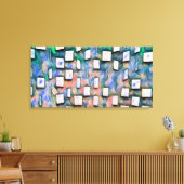 Abstract 14103 canvas afdruk (Insitu (Woonkamer))