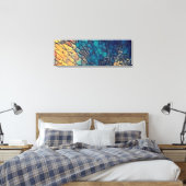 Abstract 14130 canvas afdruk (Insitu (Slaapkamer))