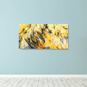 Abstract 14134 canvas afdruk (Insitu (Houten vloer))
