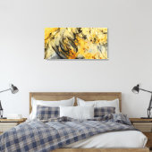 Abstract 14134 canvas afdruk (Insitu (Slaapkamer))
