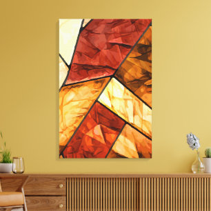 Abstract 14195 canvas afdruk