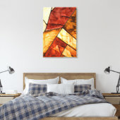 Abstract 14195 canvas afdruk (Insitu (Slaapkamer))