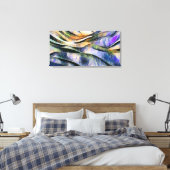 Abstract 14218 canvas afdruk (Insitu (Slaapkamer))