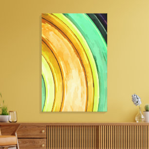 Abstract 14272 canvas afdruk