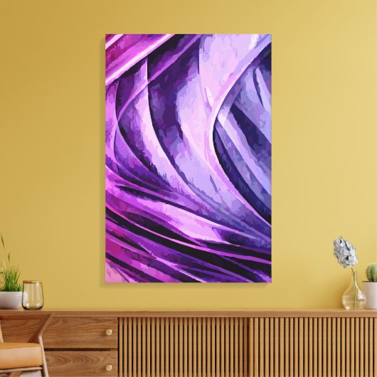 Abstract 14289 canvas afdruk (Insitu (Woonkamer))