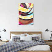 Abstract 14294 canvas afdruk (Insitu (Slaapkamer))