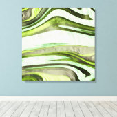 Abstract 14466 canvas afdruk (Insitu (Houten vloer))