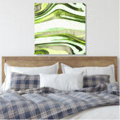 Abstract 14466 canvas afdruk (Insitu (Slaapkamer))
