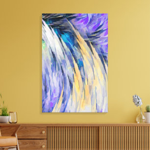 Abstract 14536 canvas afdruk