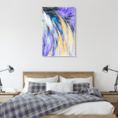 Abstract 14536 canvas afdruk (Insitu (Slaapkamer))