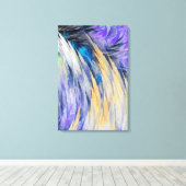 Abstract 14536 canvas afdruk (Insitu (Houten vloer))