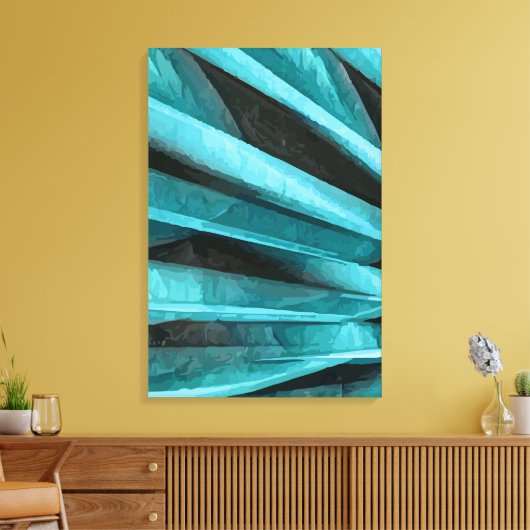 Abstract 14537 canvas afdruk (Insitu (Woonkamer))