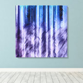 Abstract 14587 canvas afdruk (Insitu (Houten vloer))