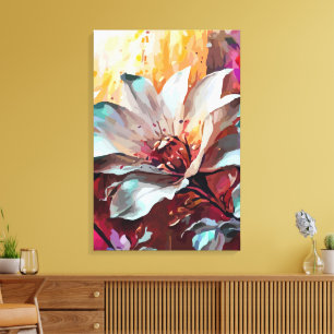 Abstract 14639 canvas afdruk