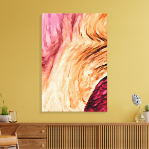 Abstract 14651 canvas afdruk