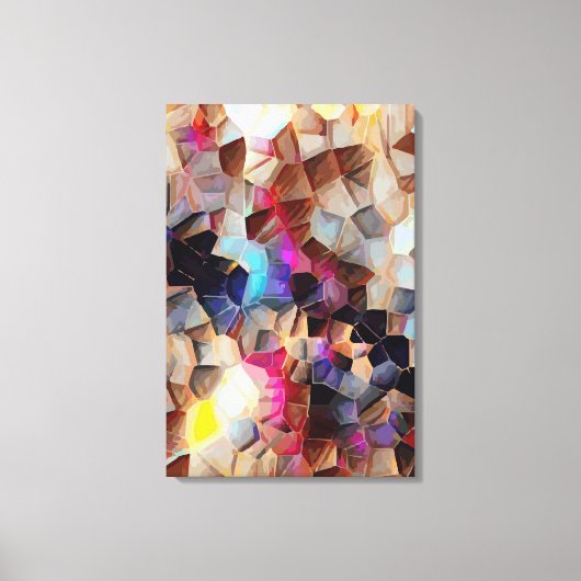 Abstract 14659 canvas afdruk (Voorkant)