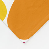 Abstract 160417 - Wijngom Fleece Deken (Hoek)