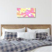 Abstract 16 canvas afdruk (Insitu (Slaapkamer))