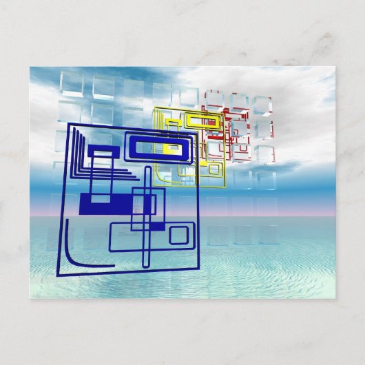 ABSTRACT 1 BRIEFKAART (Voorkant)