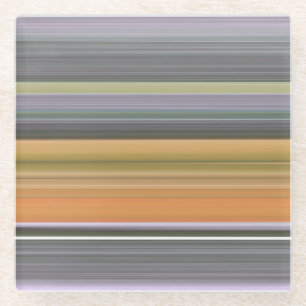 Abstract #1: Geel en grijs Glazen Onderzetter