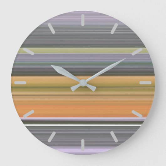 Abstract #1: Geel en grijs Grote Klok (Voorkant)