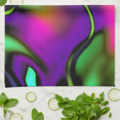 Abstract 1 pastelbeweging theedoek (Gevouwen)