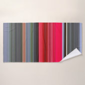 Abstract #1: Red and Grey (Serviette de bain)