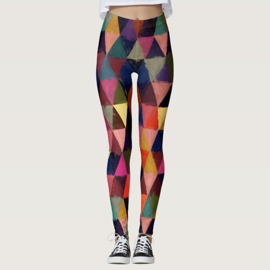 Abstract #374 leggings (Voorkant)