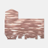Abstract #3: Koper Roze Goud glans Bedankdoosjes (Uitgevouwen)