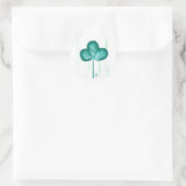 Abstract 3 Leaf Clover Shamrock Stickers (Tas)