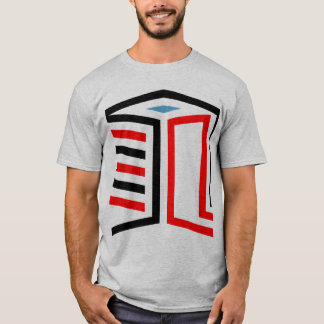 Abstract 3d Geometric Cube Design  T-shirt
