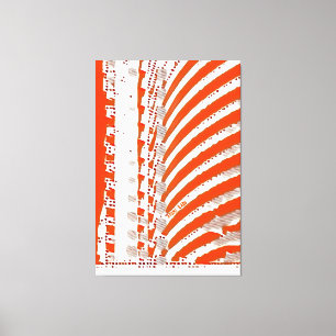 Abstract 48 - Gestapelde economische acryl textuur Canvas Afdruk