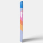 Abstract 4: Pink to Blue Case-Mate iPhone Case (Achterkant / Rechts)