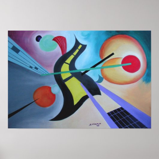 ABSTRACT 5 POSTER (Voorkant)