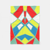 Abstract #601 fleece deken (Voorkant)