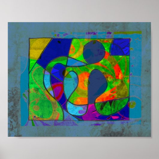 "Abstract 6" 8 x 10 Poster or Download (Voorkant)