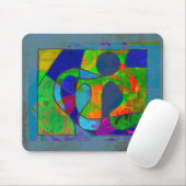 Abstract 6 Mousepad Muismat (Met muis)